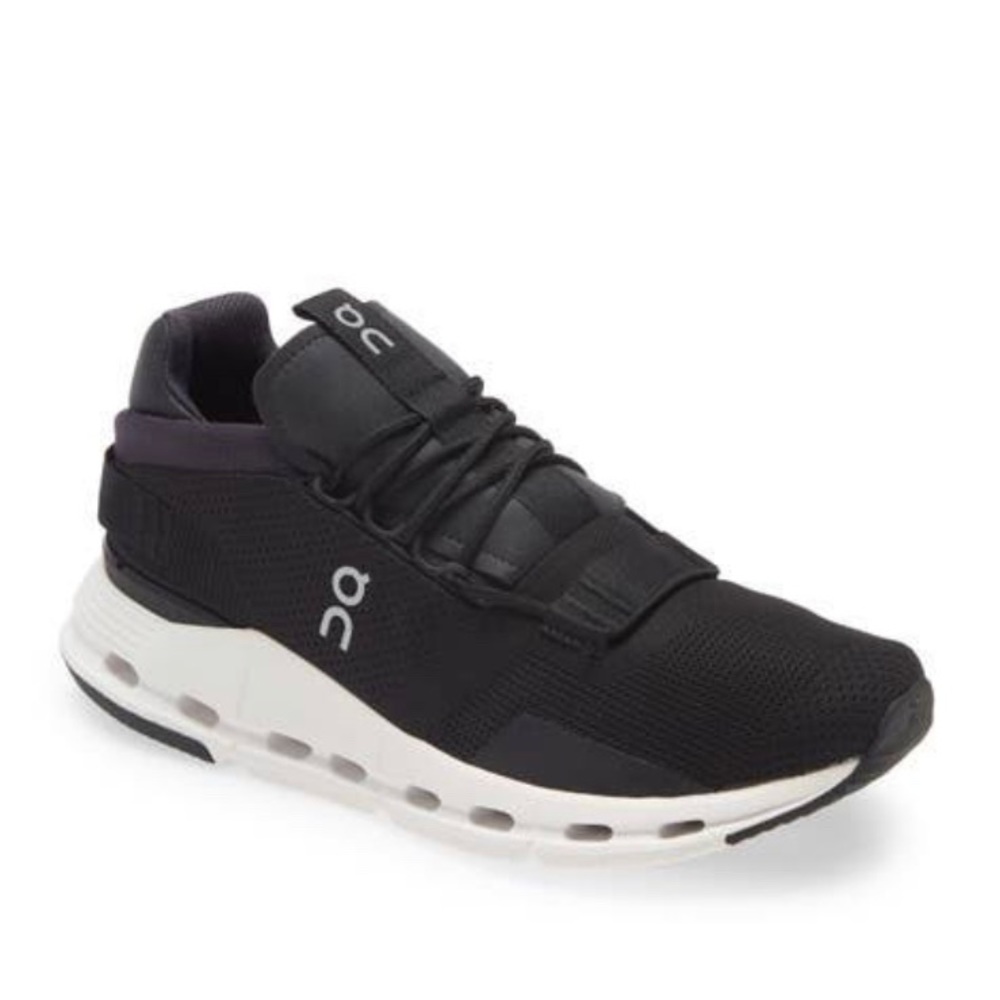 On Cloudnova Running Shoes Phantom/White